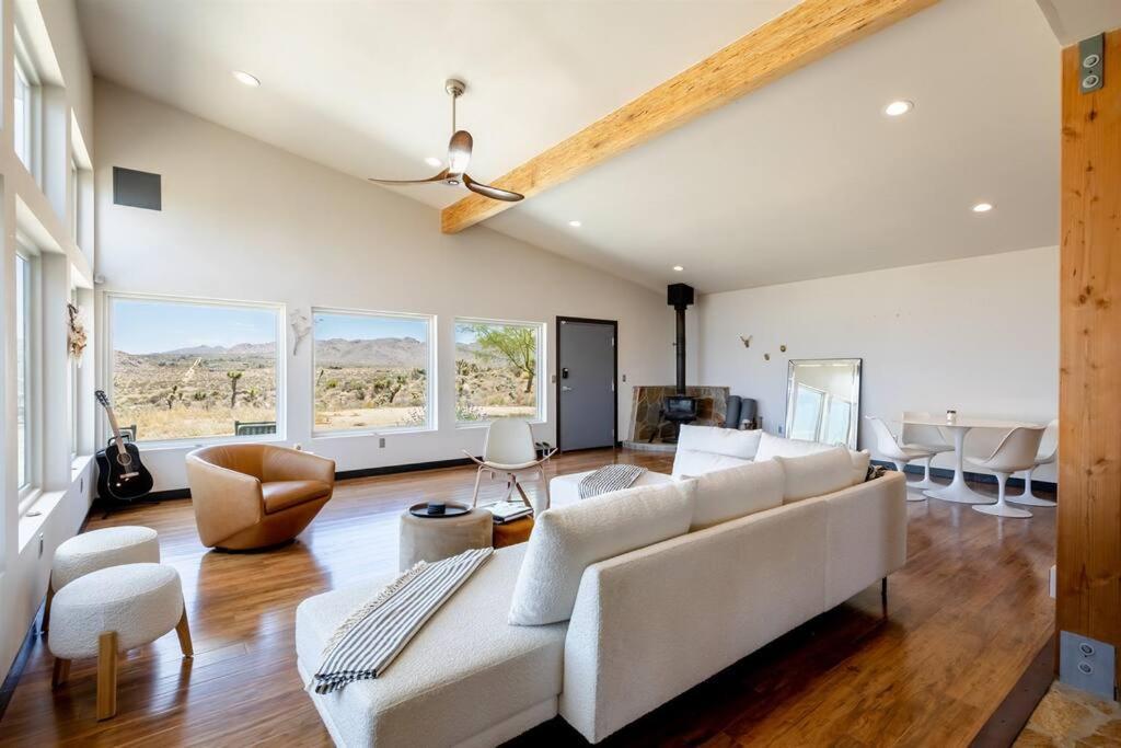 Butterfly House: A Tranquil Haven In Joshua Tree Villa Exterior photo